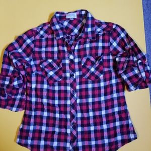 Plaid shrit